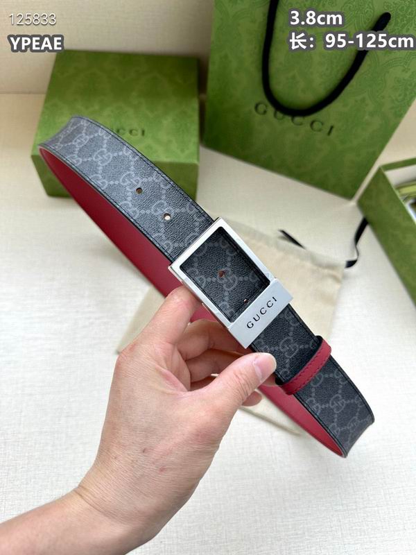 Gucci belt 38mmX95-125cm 8L (6)