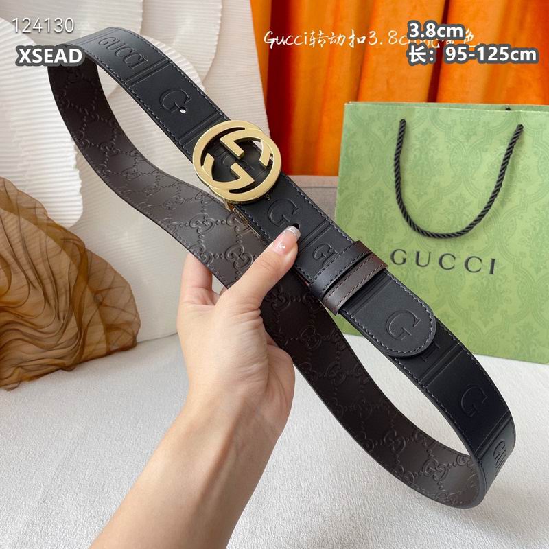 Gucci belt 38mmX95-125cm 8L (72)