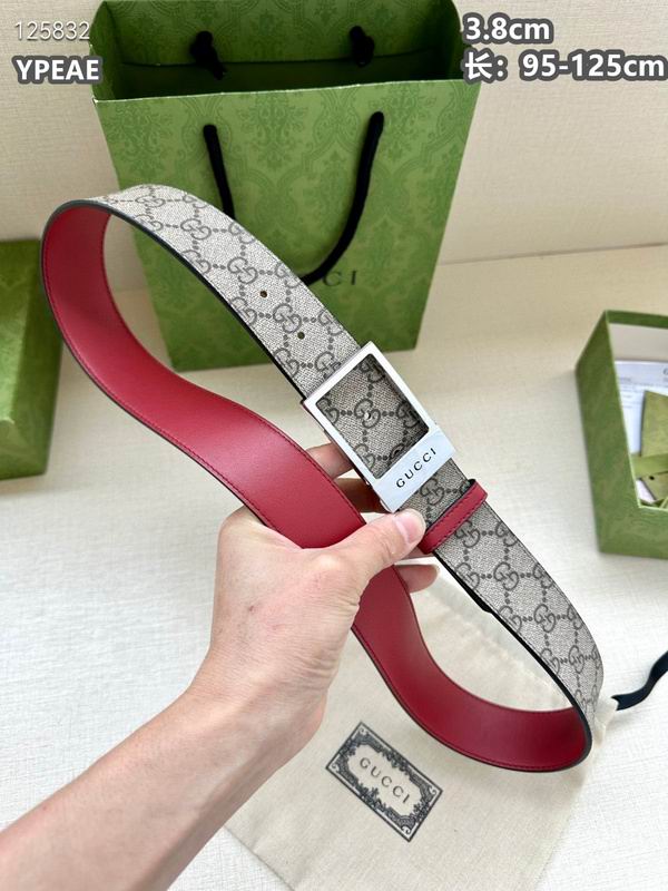 Gucci belt 38mmX95-125cm 8L (8)