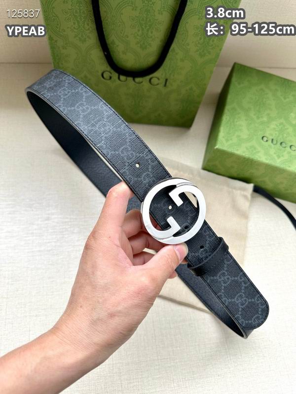 Gucci belt 38mmX95-125cm 8L (97)