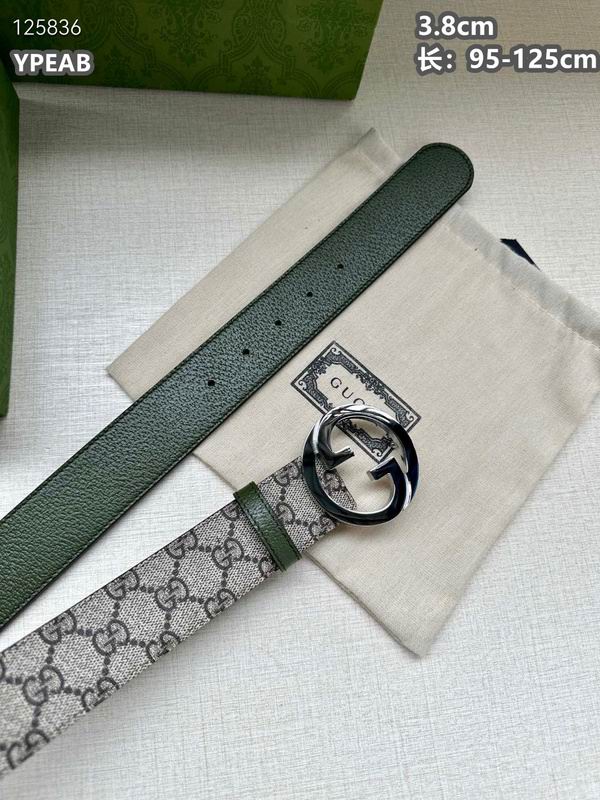 Gucci belt 38mmX95-125cm 8L (98)