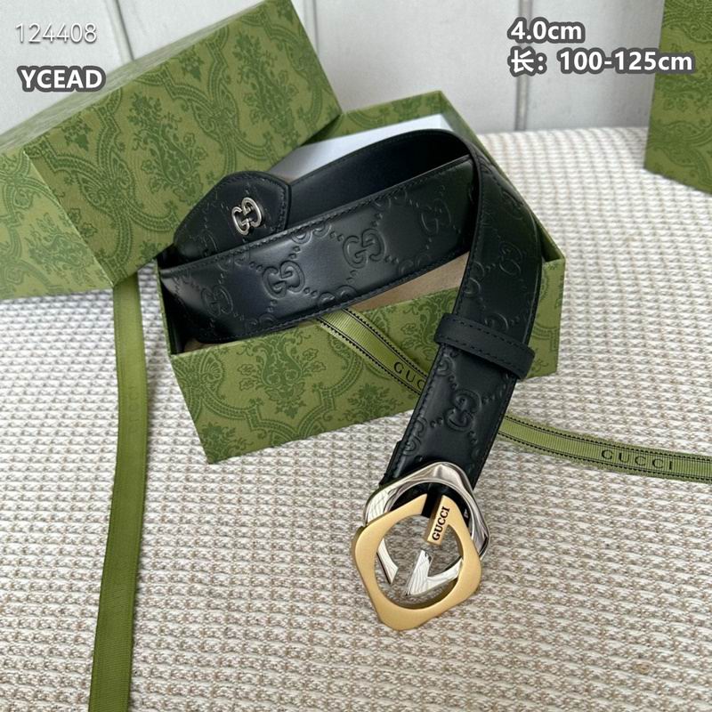 Gucci belt 40mmX100-125cm 8L (321)