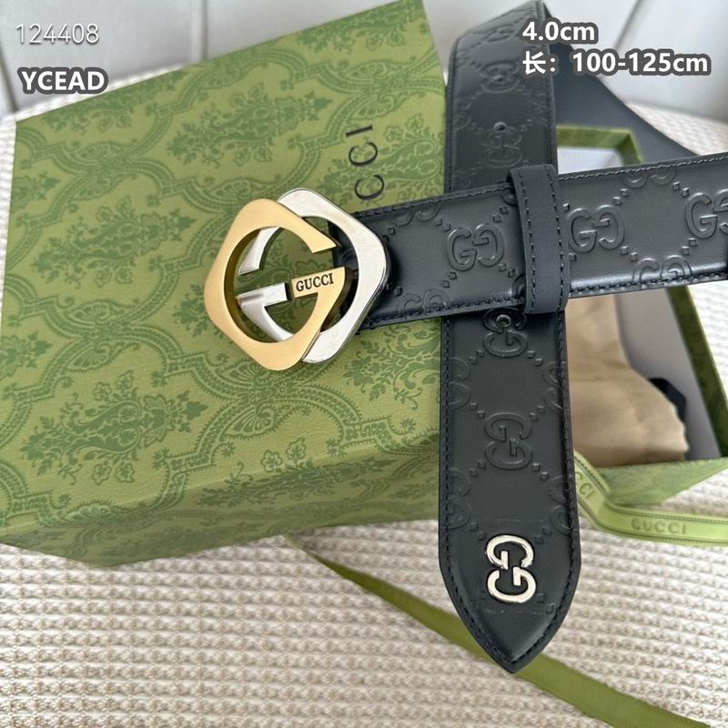 Gucci belt 40mmX100-125cm 8L (322)