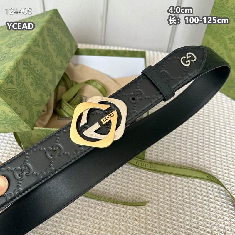 Gucci belt 40mmX100-125cm 8L (323)
