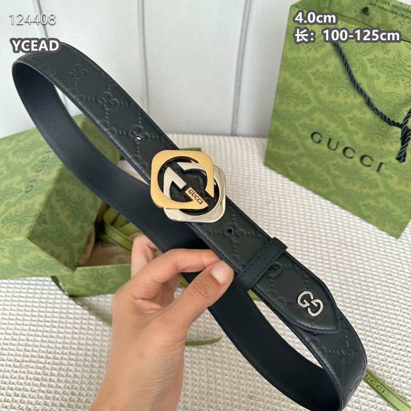 Gucci belt 40mmX100-125cm 8L (324)