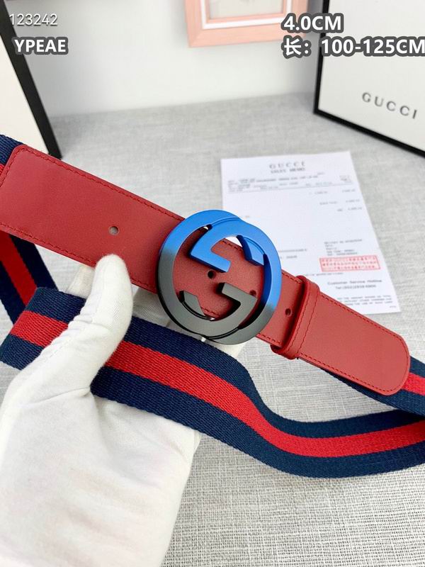Gucci belt 40mmX100-125cm 8L (600)