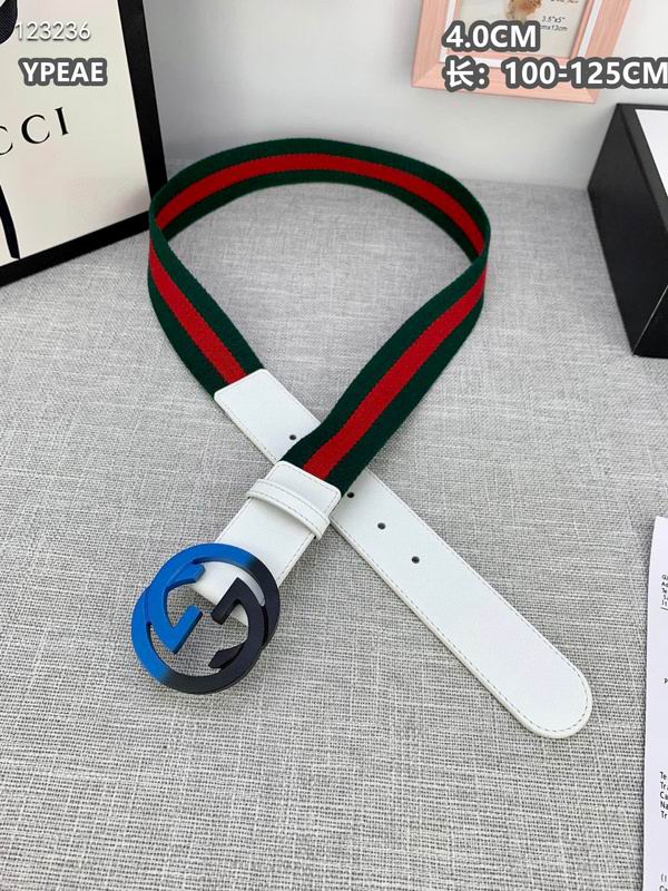 Gucci belt 40mmX100-125cm 8L (616)