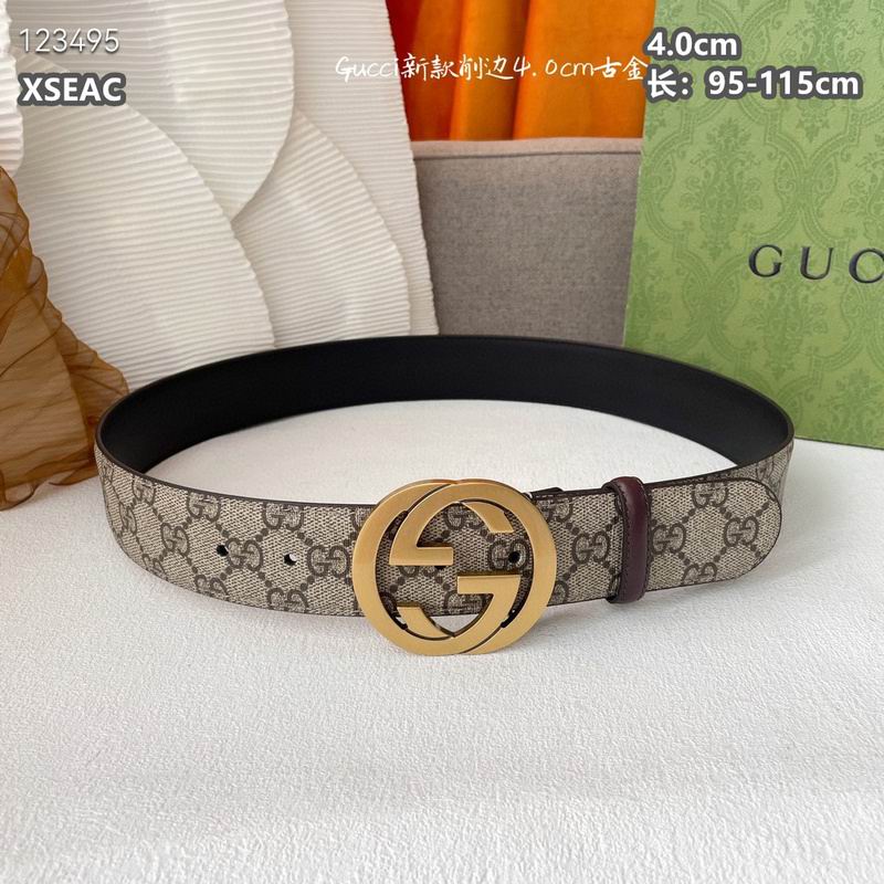 Gucci belt 40mmX95-115cm 8L (692)
