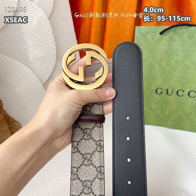 Gucci belt 40mmX95-115cm 8L (693)