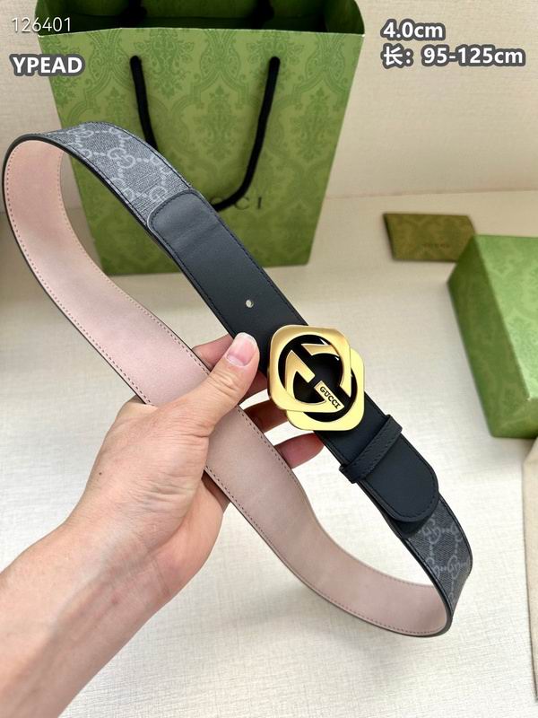 Gucci belt 40mmX95-125cm 8L (101)