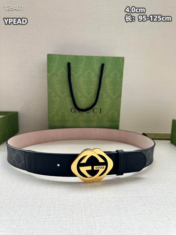 Gucci belt 40mmX95-125cm 8L (102)