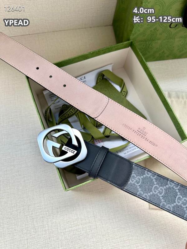 Gucci belt 40mmX95-125cm 8L (103)
