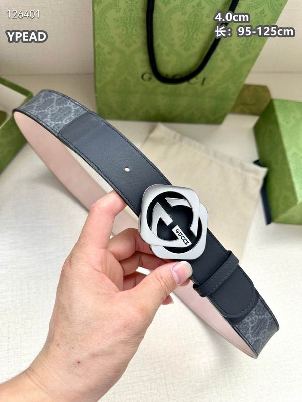 Gucci belt 40mmX95-125cm 8L (106)