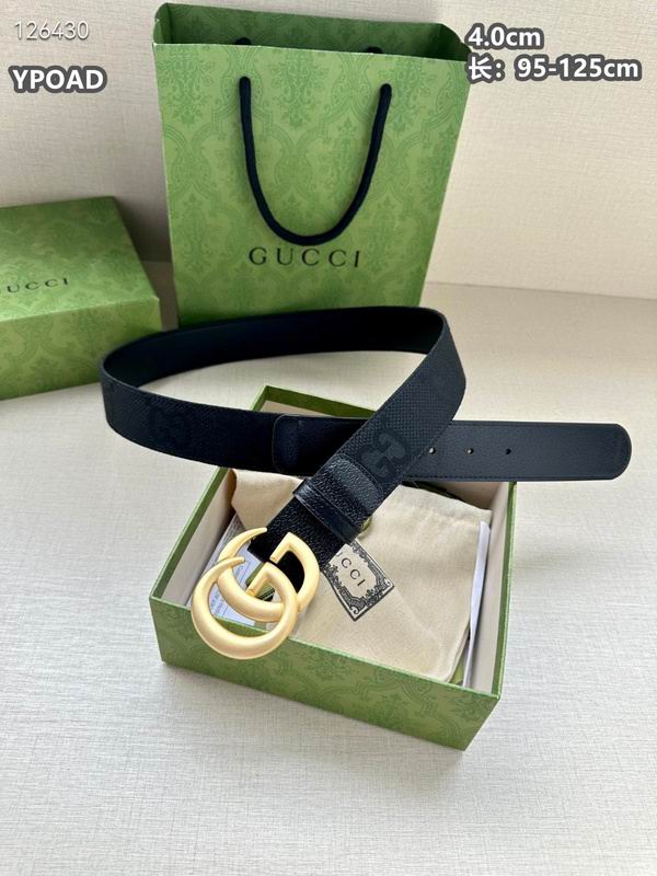 Gucci belt 40mmX95-125cm 8L (112)