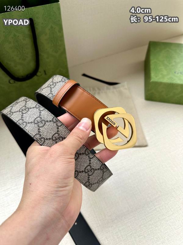 Gucci belt 40mmX95-125cm 8L (121)