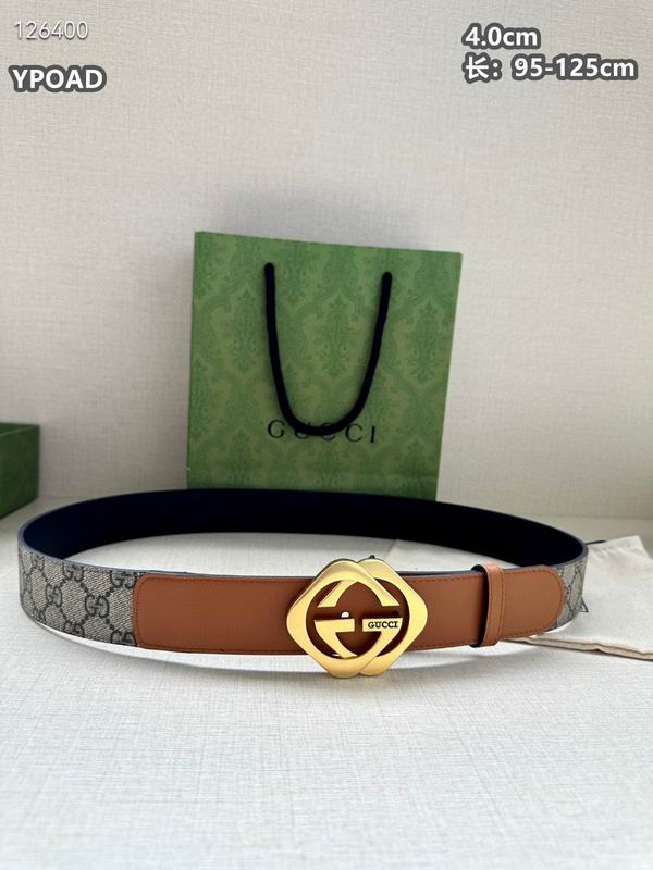 Gucci belt 40mmX95-125cm 8L (123)