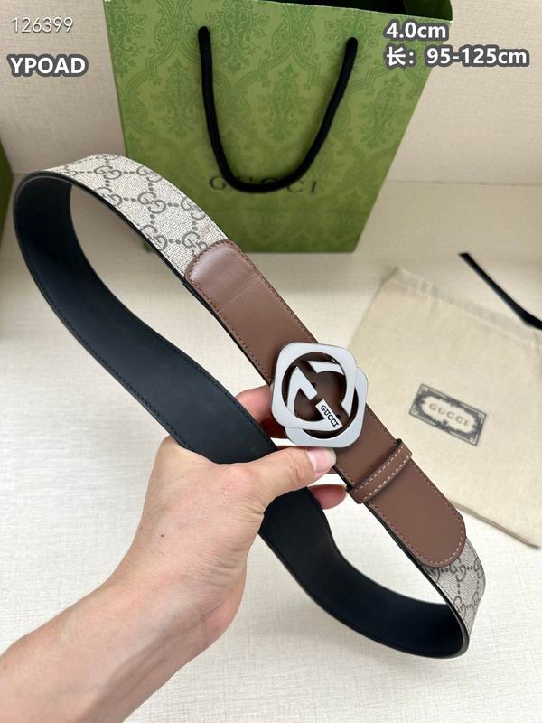 Gucci belt 40mmX95-125cm 8L (131)