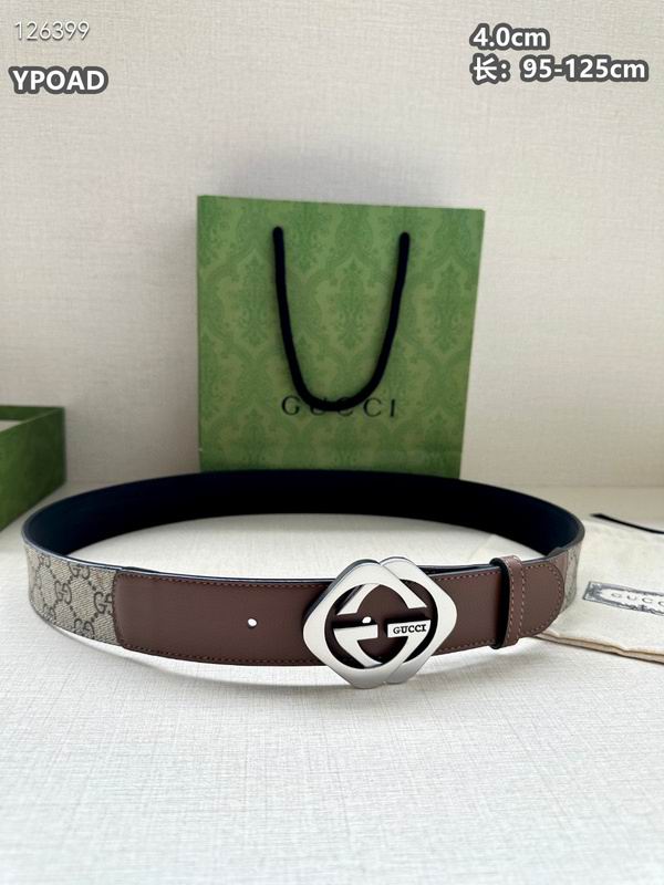 Gucci belt 40mmX95-125cm 8L (132)