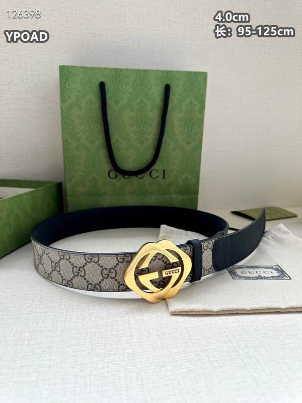 Gucci belt 40mmX95-125cm 8L (137)