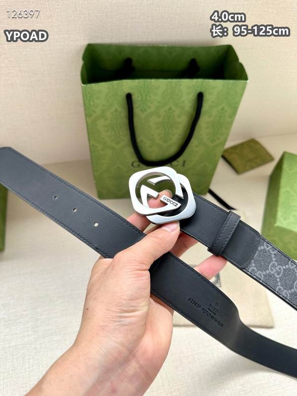 Gucci belt 40mmX95-125cm 8L (146)