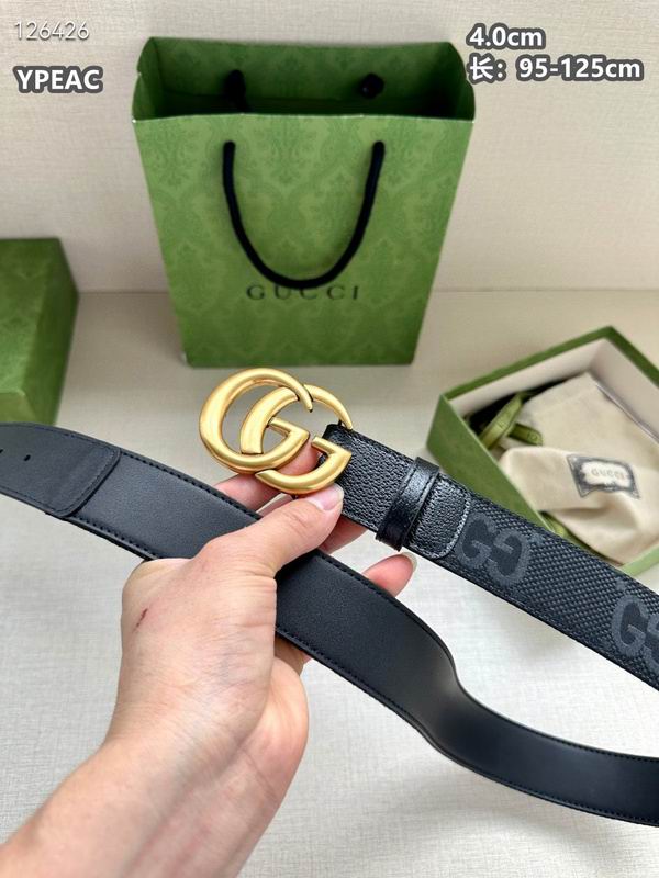 Gucci belt 40mmX95-125cm 8L (163)