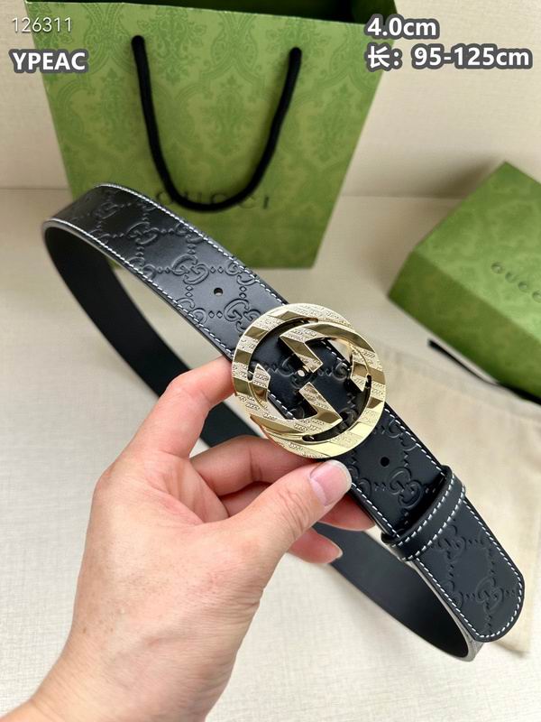 Gucci belt 40mmX95-125cm 8L (177)