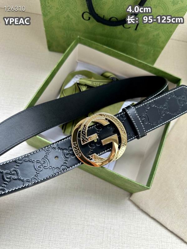 Gucci belt 40mmX95-125cm 8L (181)