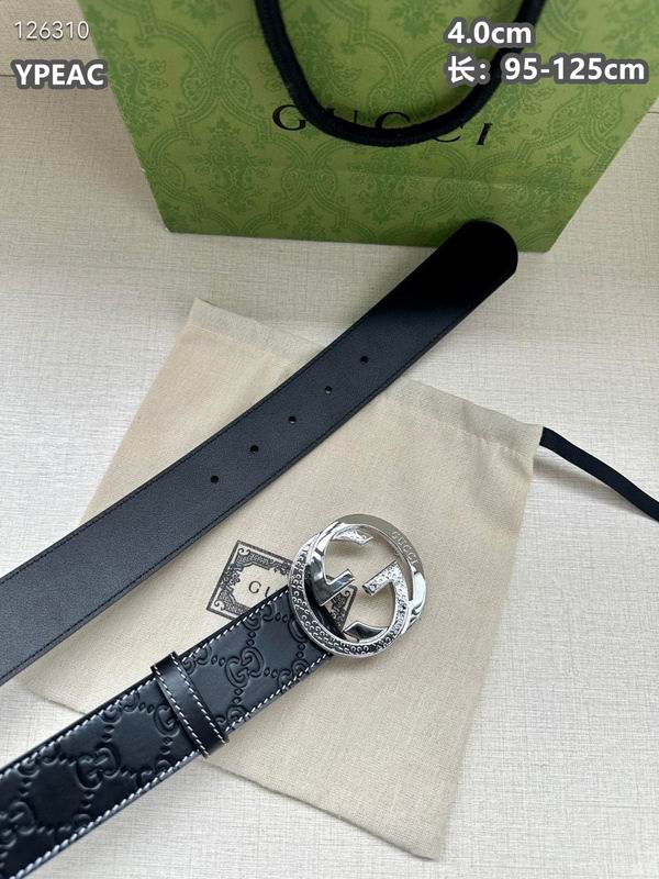Gucci belt 40mmX95-125cm 8L (183)