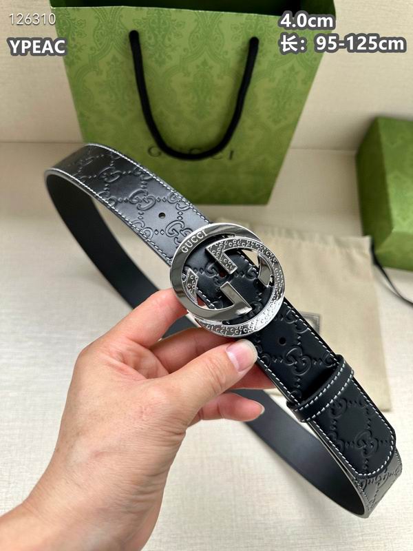 Gucci belt 40mmX95-125cm 8L (186)