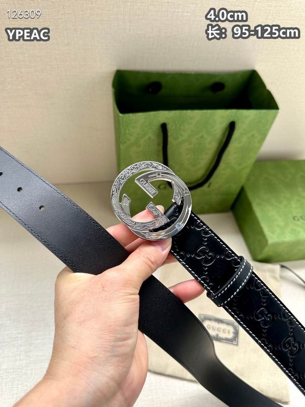 Gucci belt 40mmX95-125cm 8L (187)