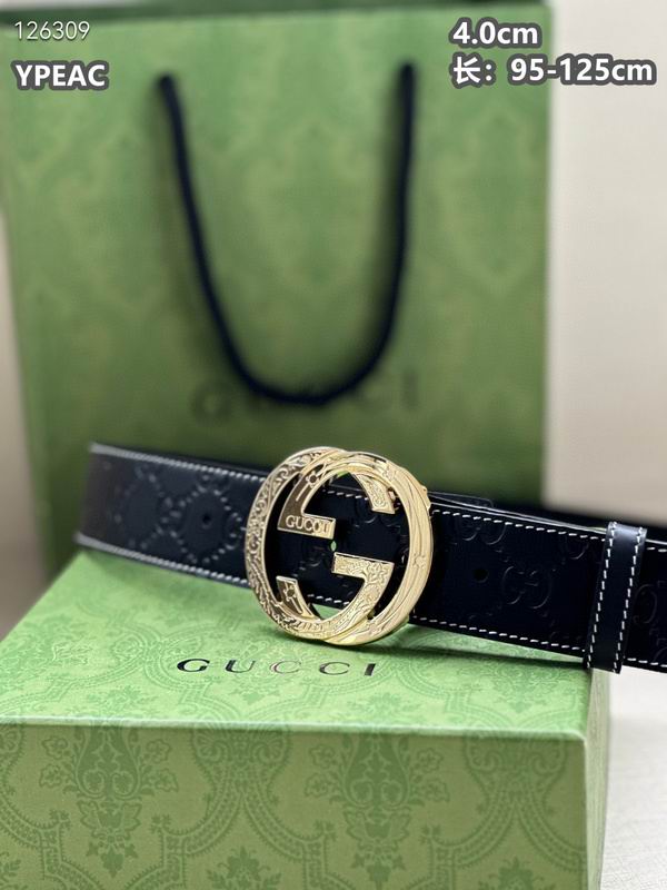 Gucci belt 40mmX95-125cm 8L (190)
