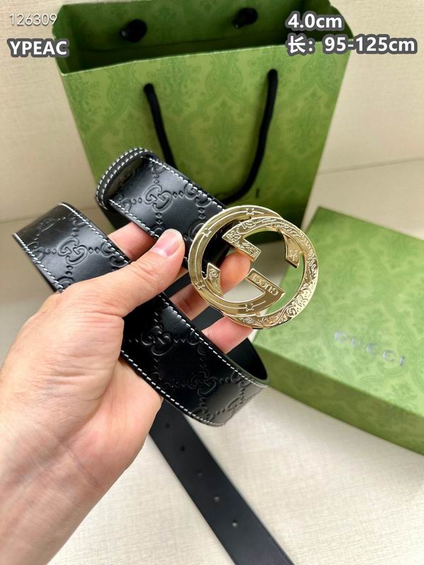 Gucci belt 40mmX95-125cm 8L (192)
