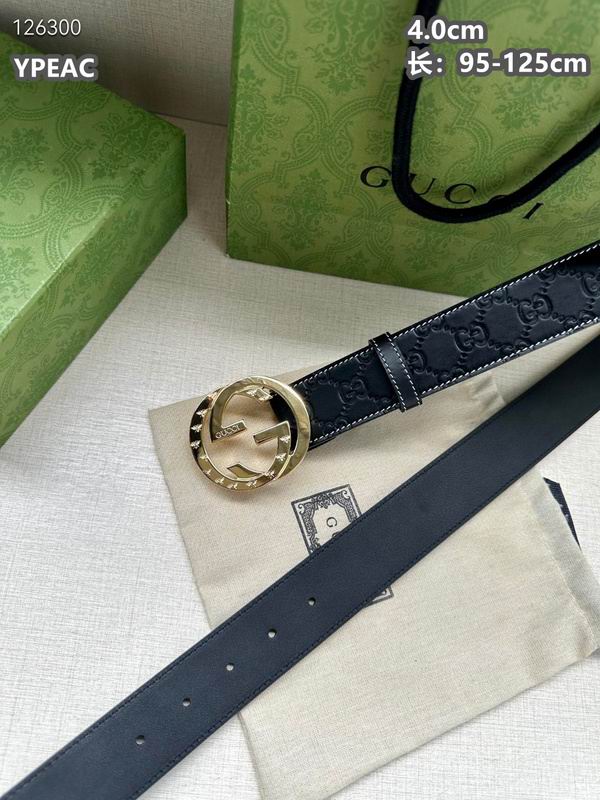 Gucci belt 40mmX95-125cm 8L (194)