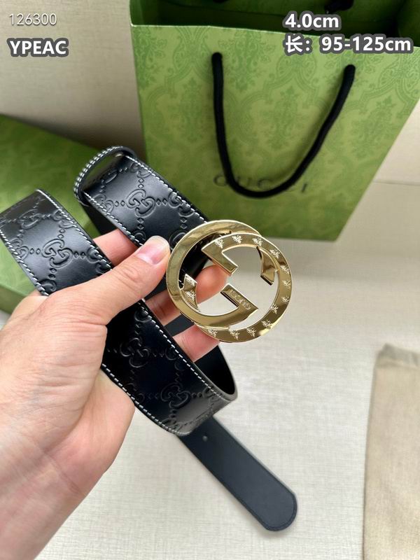 Gucci belt 40mmX95-125cm 8L (195)