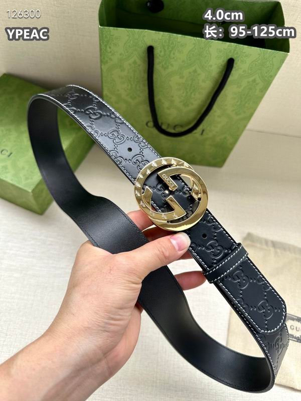 Gucci belt 40mmX95-125cm 8L (196)