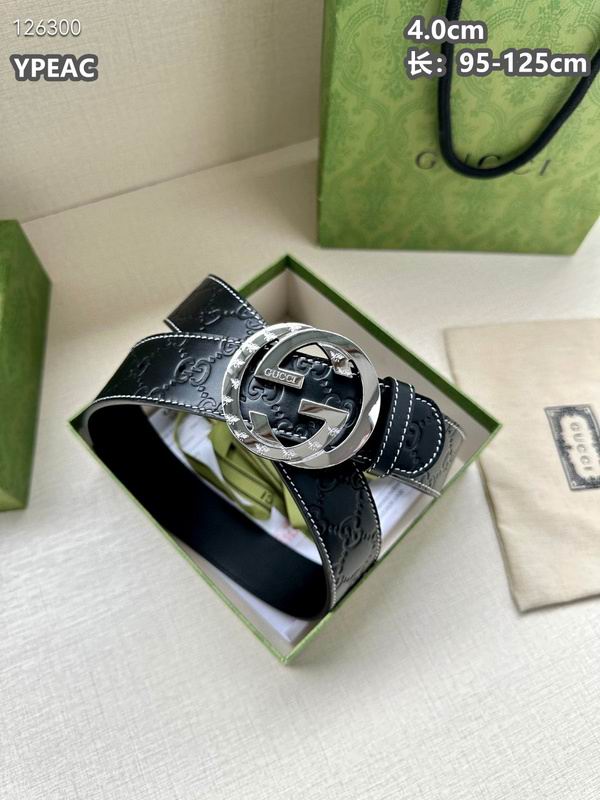 Gucci belt 40mmX95-125cm 8L (199)