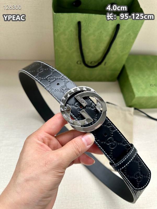 Gucci belt 40mmX95-125cm 8L (200)