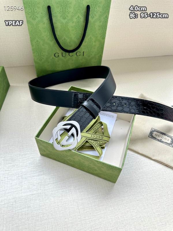 Gucci belt 40mmX95-125cm 8L (203)