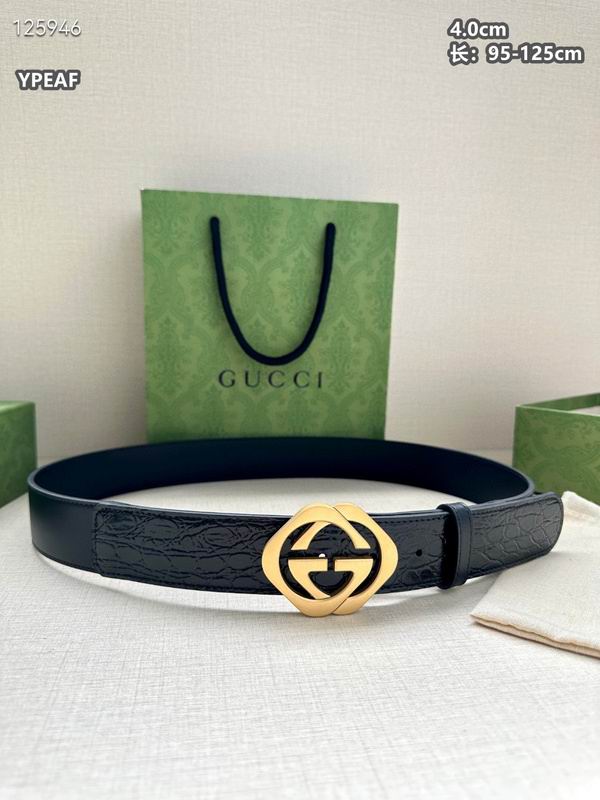 Gucci belt 40mmX95-125cm 8L (205)