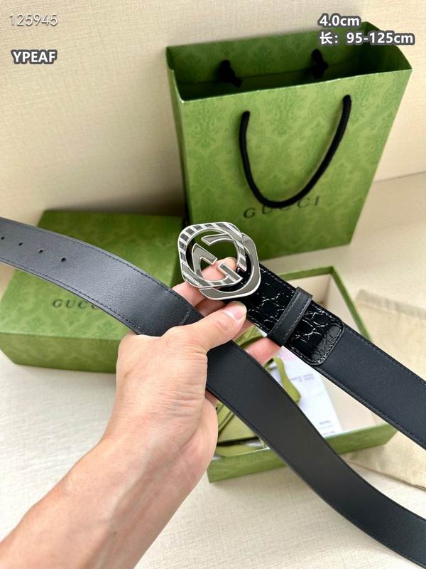 Gucci belt 40mmX95-125cm 8L (210)