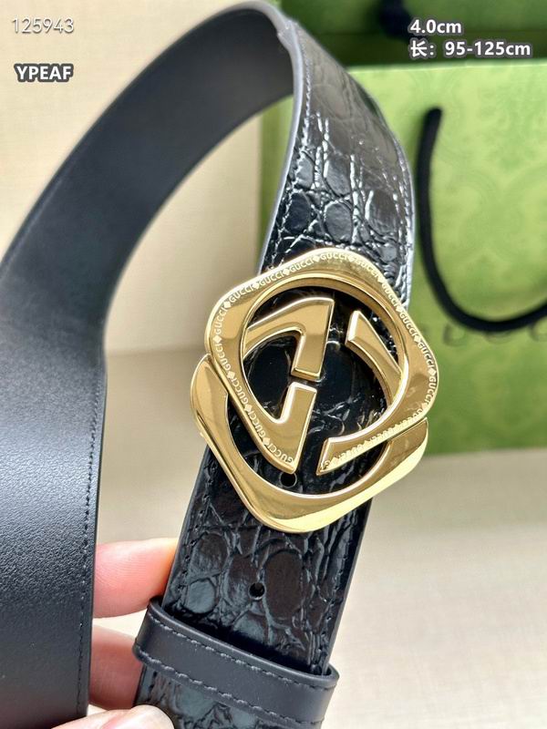 Gucci belt 40mmX95-125cm 8L (231)