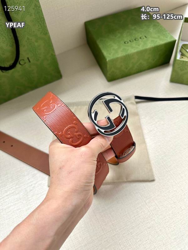Gucci belt 40mmX95-125cm 8L (242)