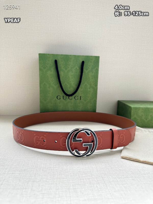 Gucci belt 40mmX95-125cm 8L (245)