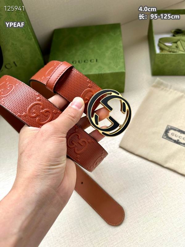 Gucci belt 40mmX95-125cm 8L (247)