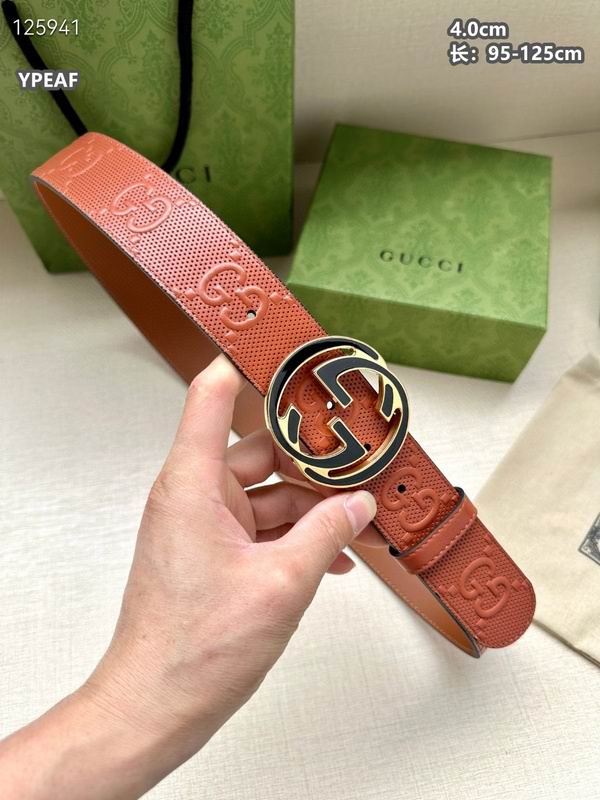 Gucci belt 40mmX95-125cm 8L (249)