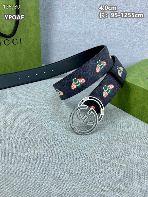 Gucci belt 40mmX95-125cm 8L (252)