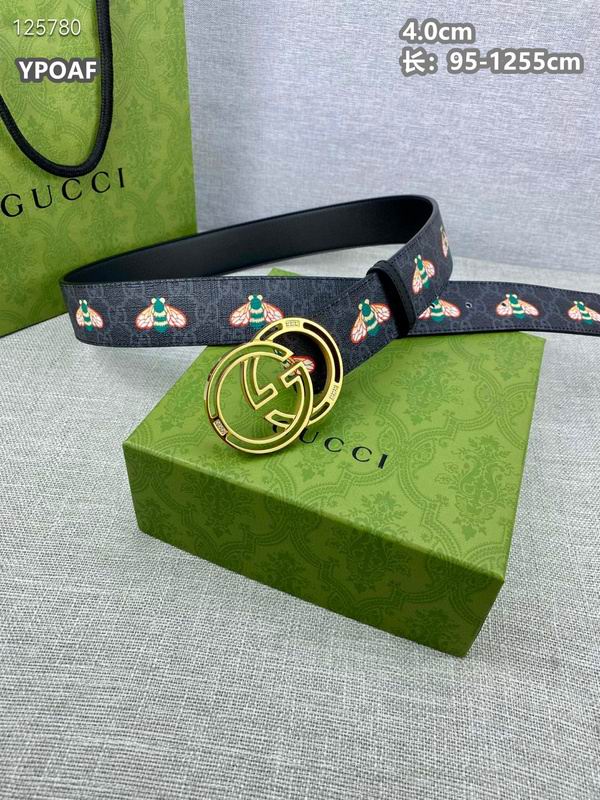 Gucci belt 40mmX95-125cm 8L (254)