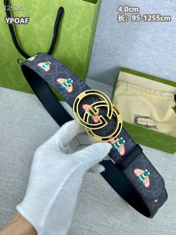 Gucci belt 40mmX95-125cm 8L (257)