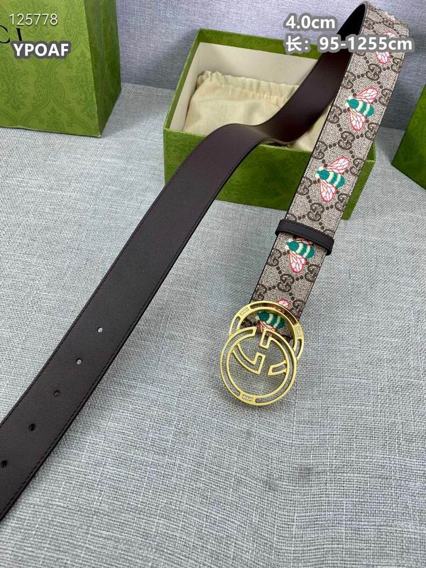 Gucci belt 40mmX95-125cm 8L (258)