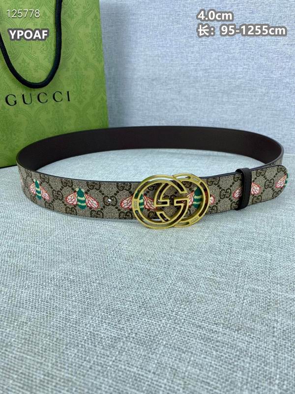 Gucci belt 40mmX95-125cm 8L (261)